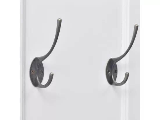 Portemanteaux 2 pcs Blanc