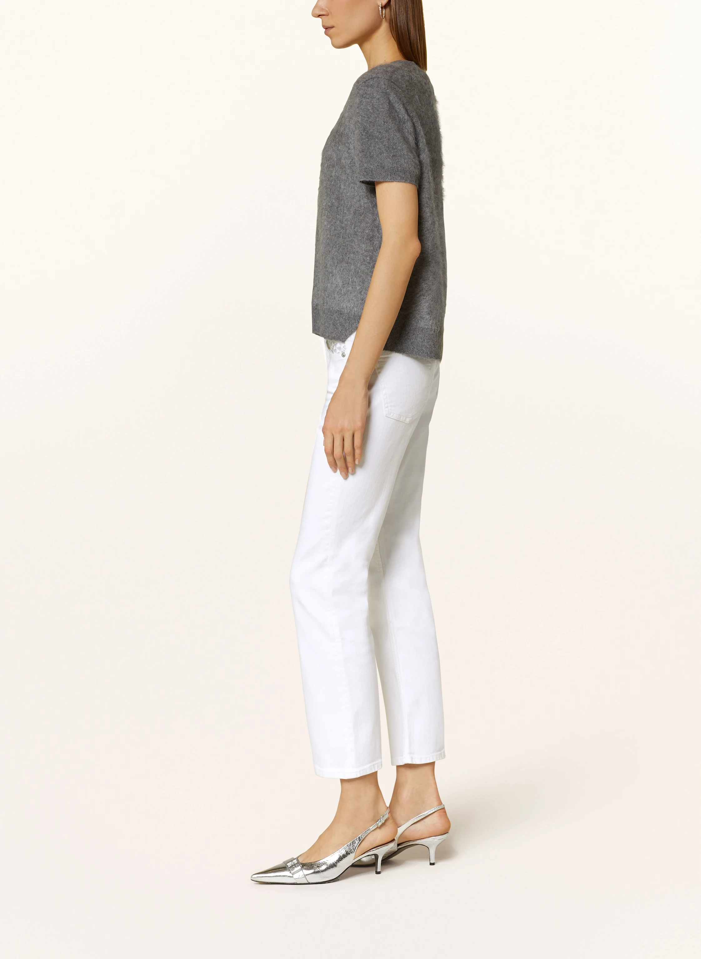 CAMBIO Flared Jeans PARIS mit Schmucksteinen