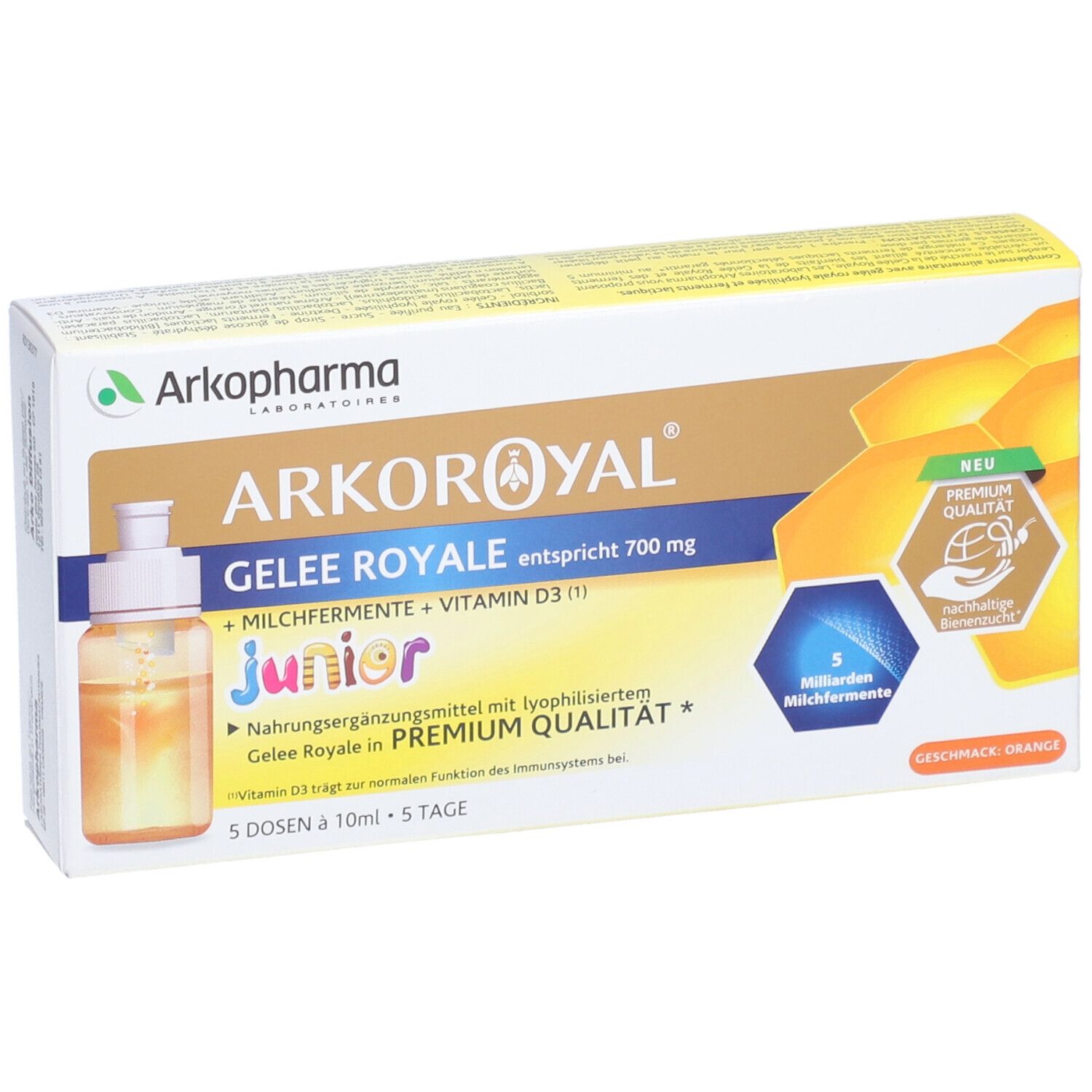 ARKOPHARMA Arkoroyal® Junior Gelée Royale entspricht 700 mg