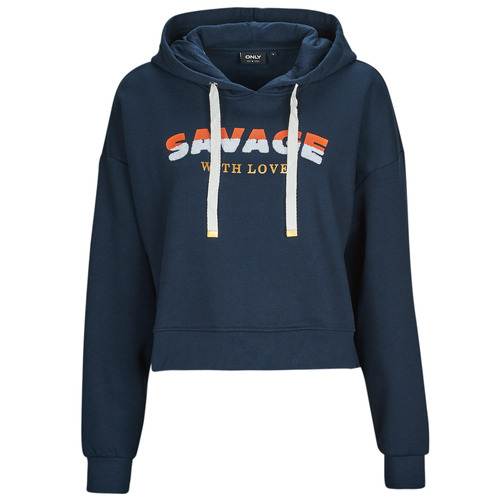 Only - ONLPIXA L/S HOOD CS SWT - Marine