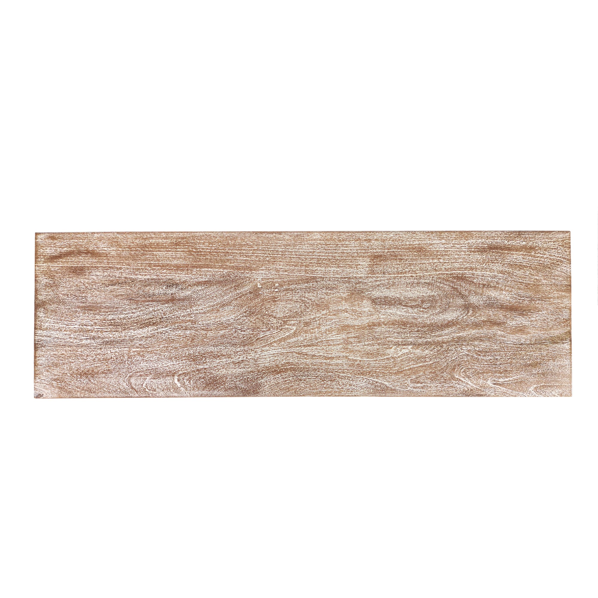Sideboard 'Germois', weiß gekälkt, B 150 cm, H 90 cm, T 45 cm von fischer's lagerhaus