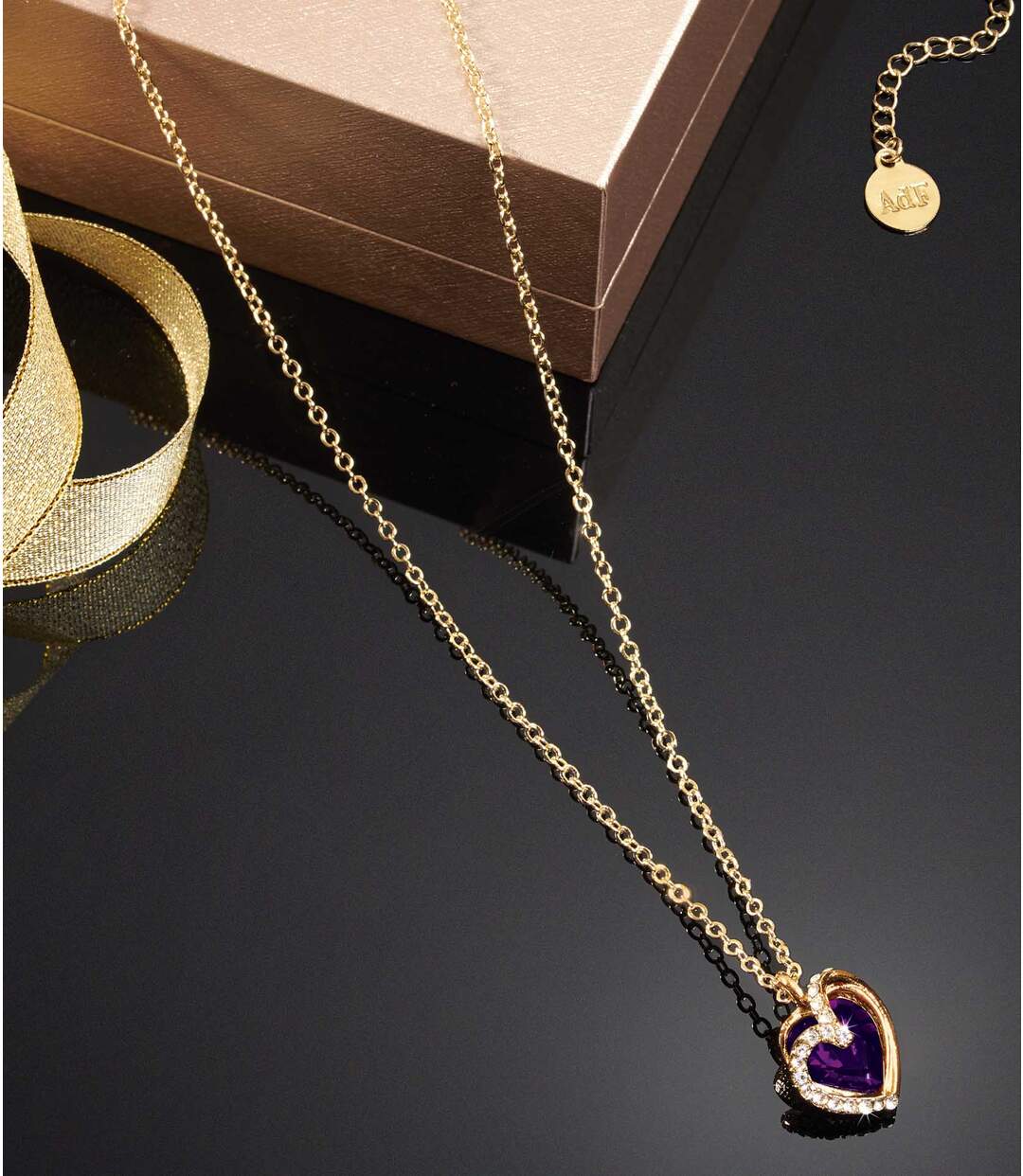 Collier Cœur de Cristal