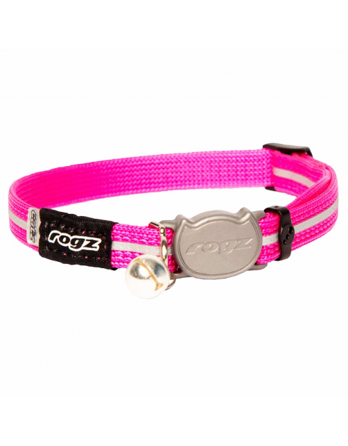 Rogz Alleycat Halsband Roze - Kattenhalsband