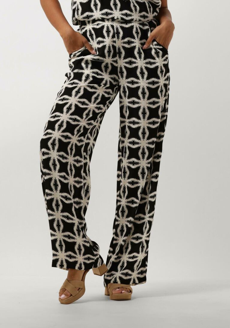 NUKUS zwarte nukus wijde broek josephine pants june