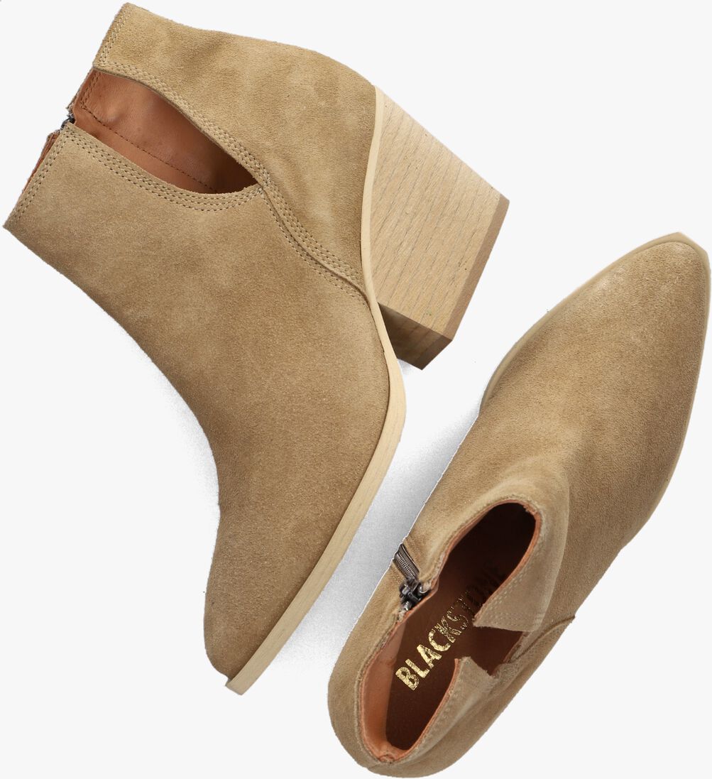 BLACKSTONE beige blackstone enkellaarsjes zl90
