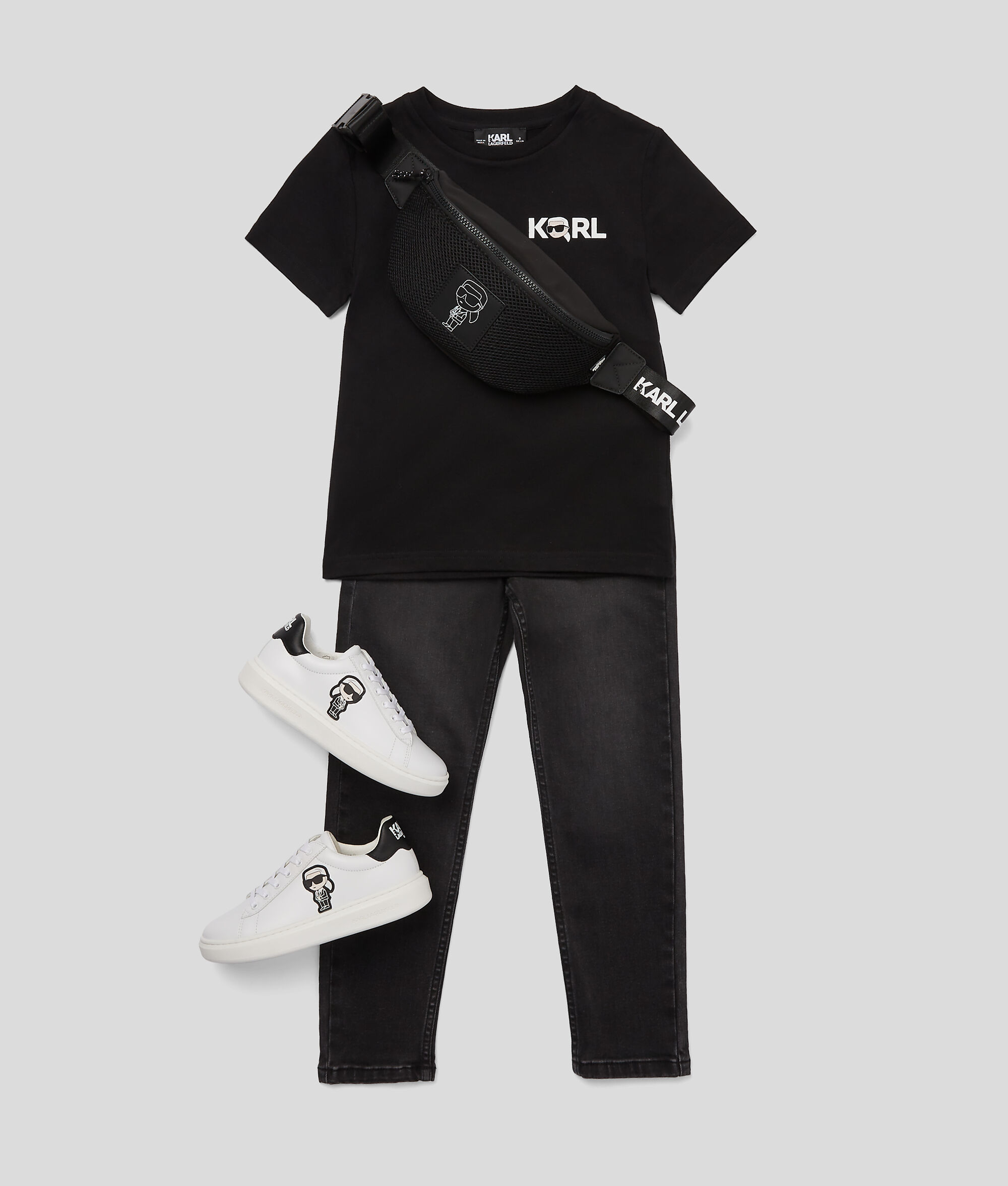 T-shirt pour garçon avec petit logo K/Ikonik