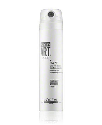 L'Oréal Professionnel Tecni.Art Pure 6-Fix Triple Diffusion Fixing Spray 250ml