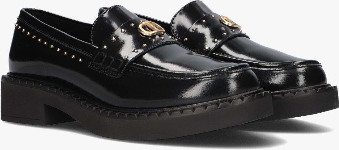TWINSET MILANO zwarte twinset milano loafers 232tcp042 mocassino