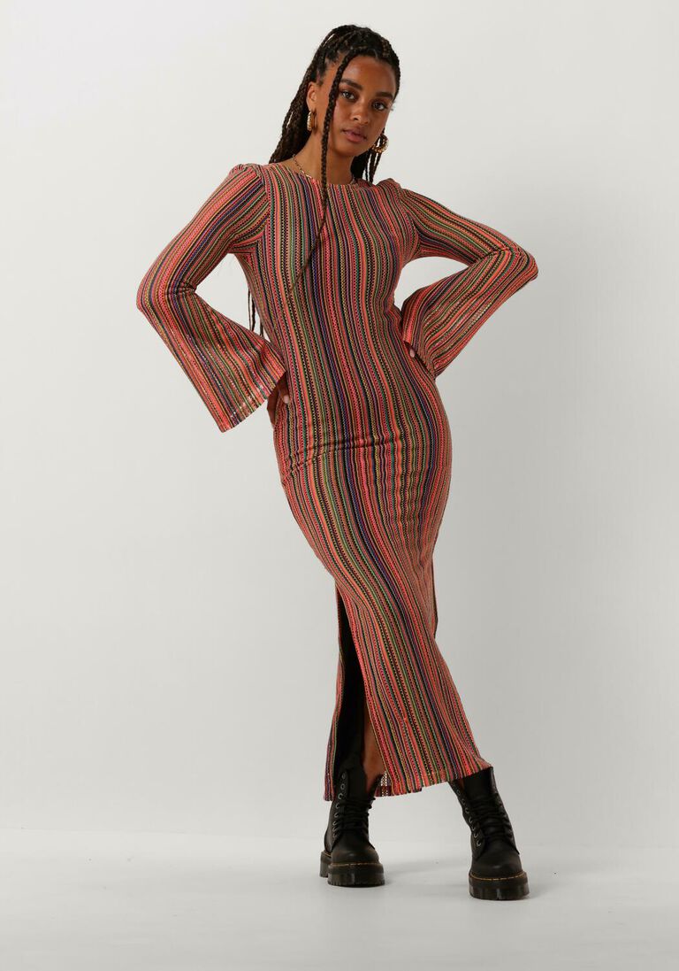 REFINED DEPARTMENT multi refined department midi jurk birdie