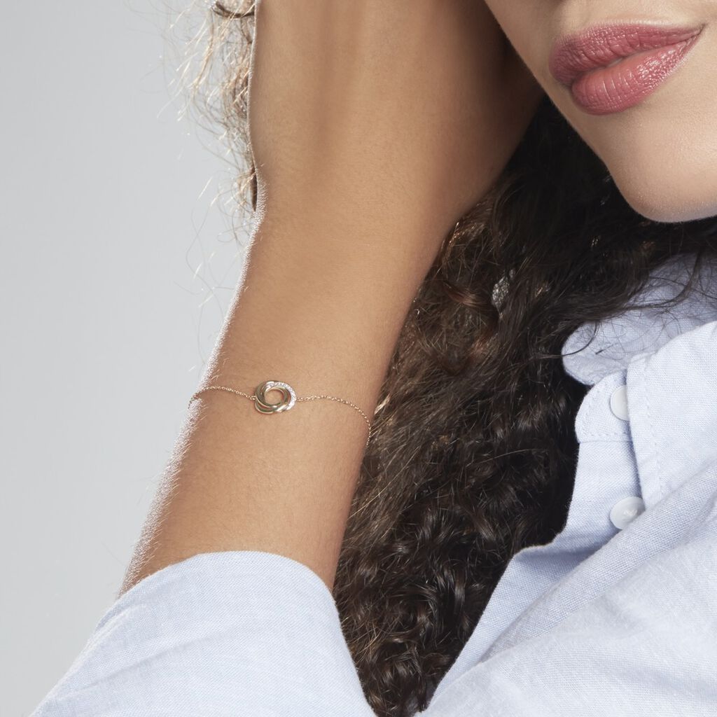 Bracelet Syrena Or Jaune Diamant