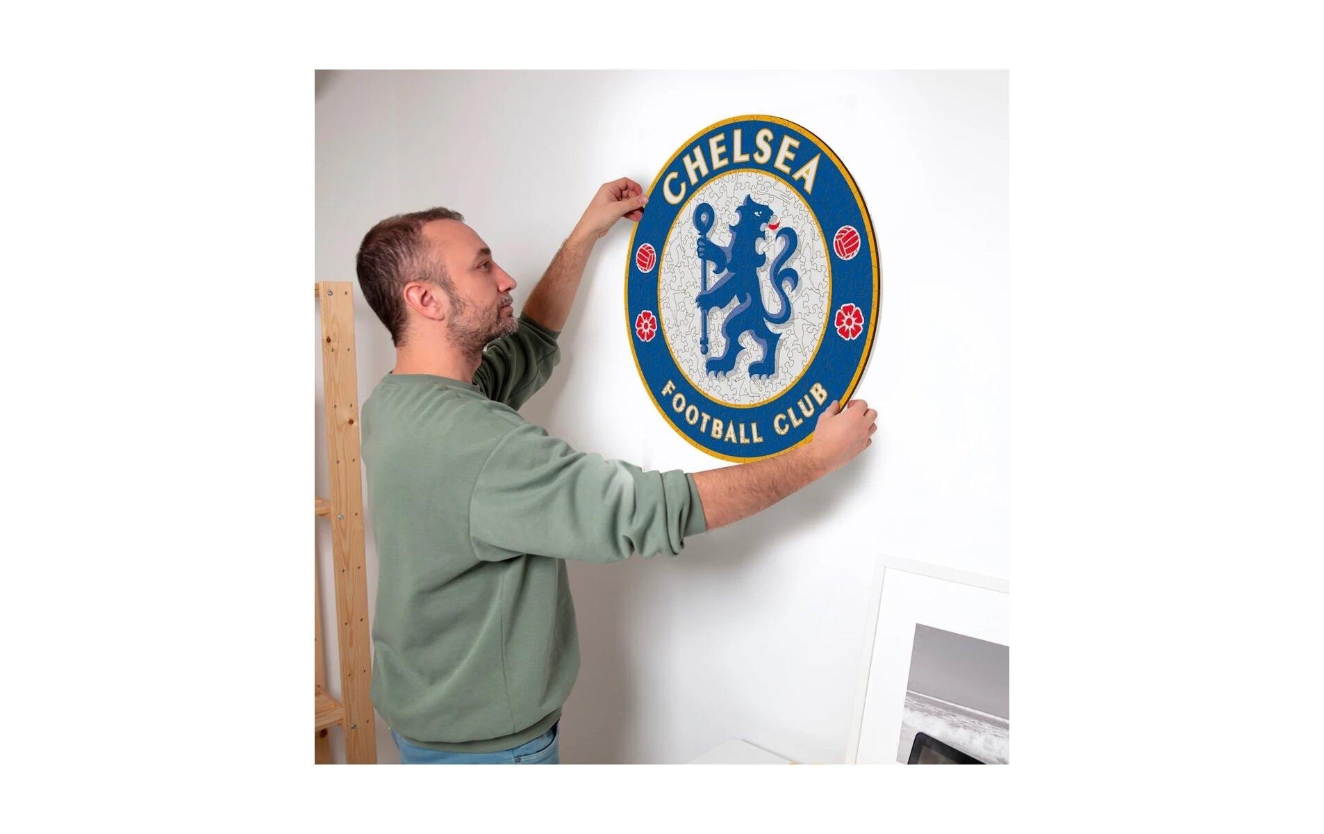 Puzzle »Iconic Chelsea FC Logo« Holzart: Birke (Herkunftsland: China)