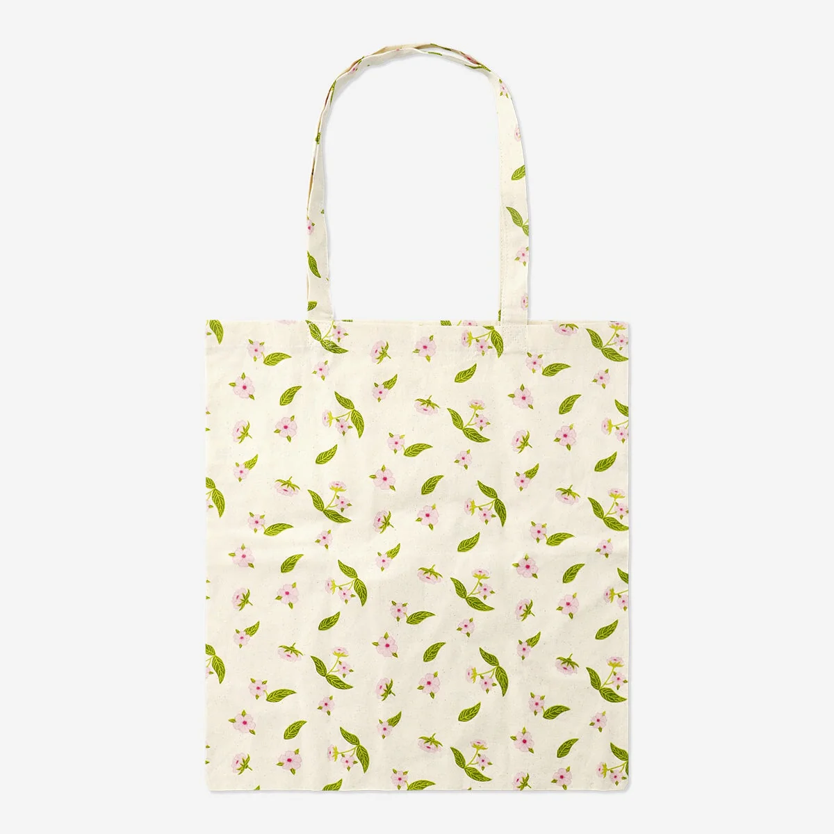 Stofnet med kirsebærblomster