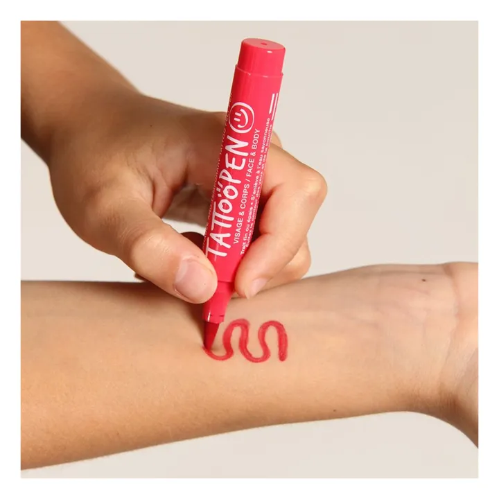 Nailmatic Kids Feutre de tatouage temporaire Tattoopen | Rouge