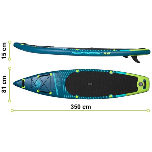 Reefbreak SUP-brett 350 x 81 x 15 cm Neo-Sport 170300