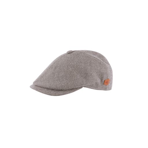 MJM Rebel Wool Mix Flatcap, Beige, XL