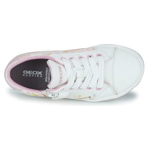 Geox - J GISLI GIRL B - Rose / Blanc
