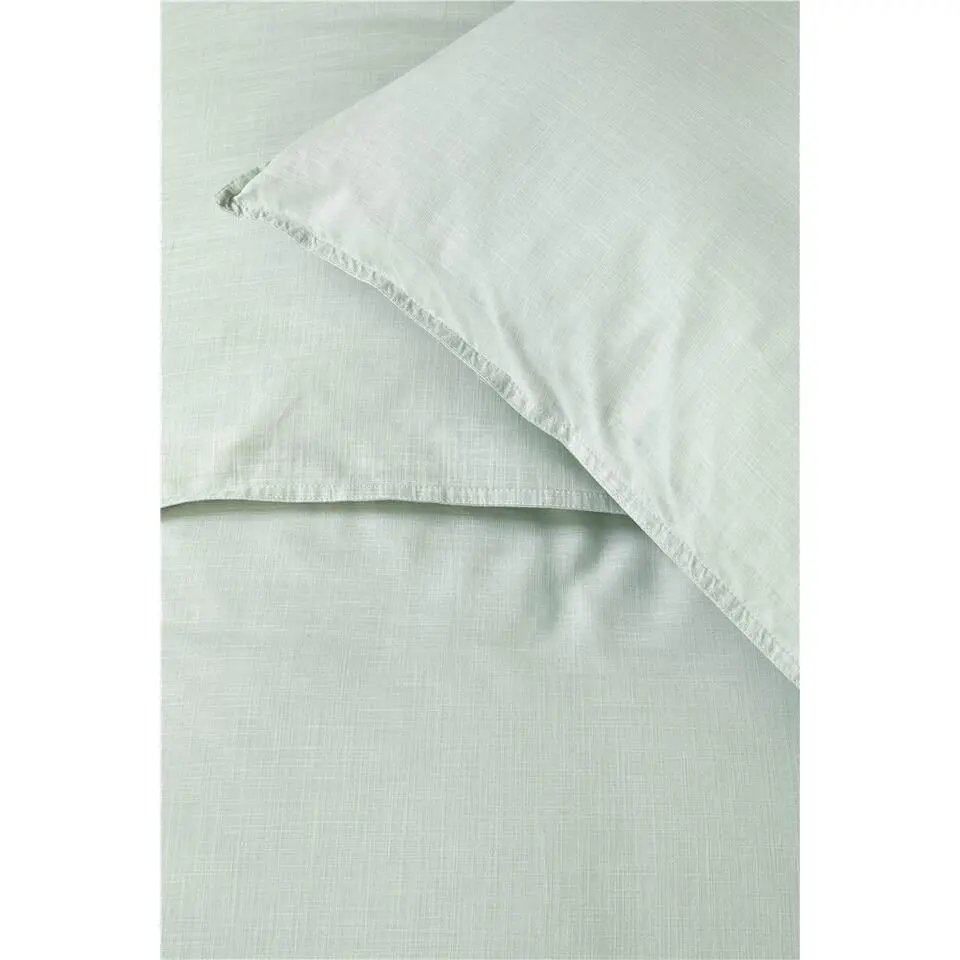 Walra - Dekbedovertrek Vintage Cotton - 240x220 cm - Jade