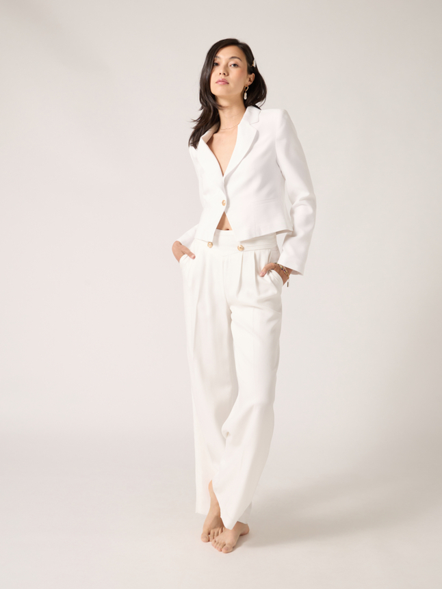 Veste tailleur courte