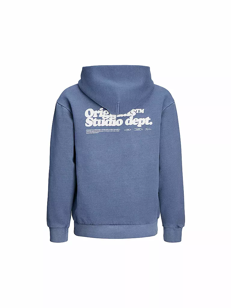 JACK & JONES Jungen Kapuzensweater - Hoodie JORVERMONT blau