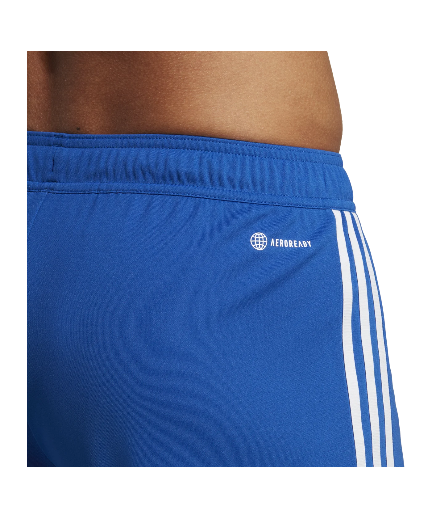 adidas Tiro 23 Short Blau Weiss