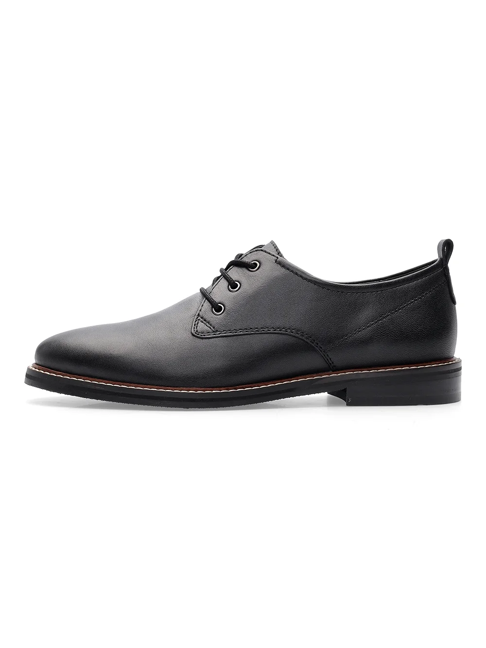 Schnürschuh Kent schwarz