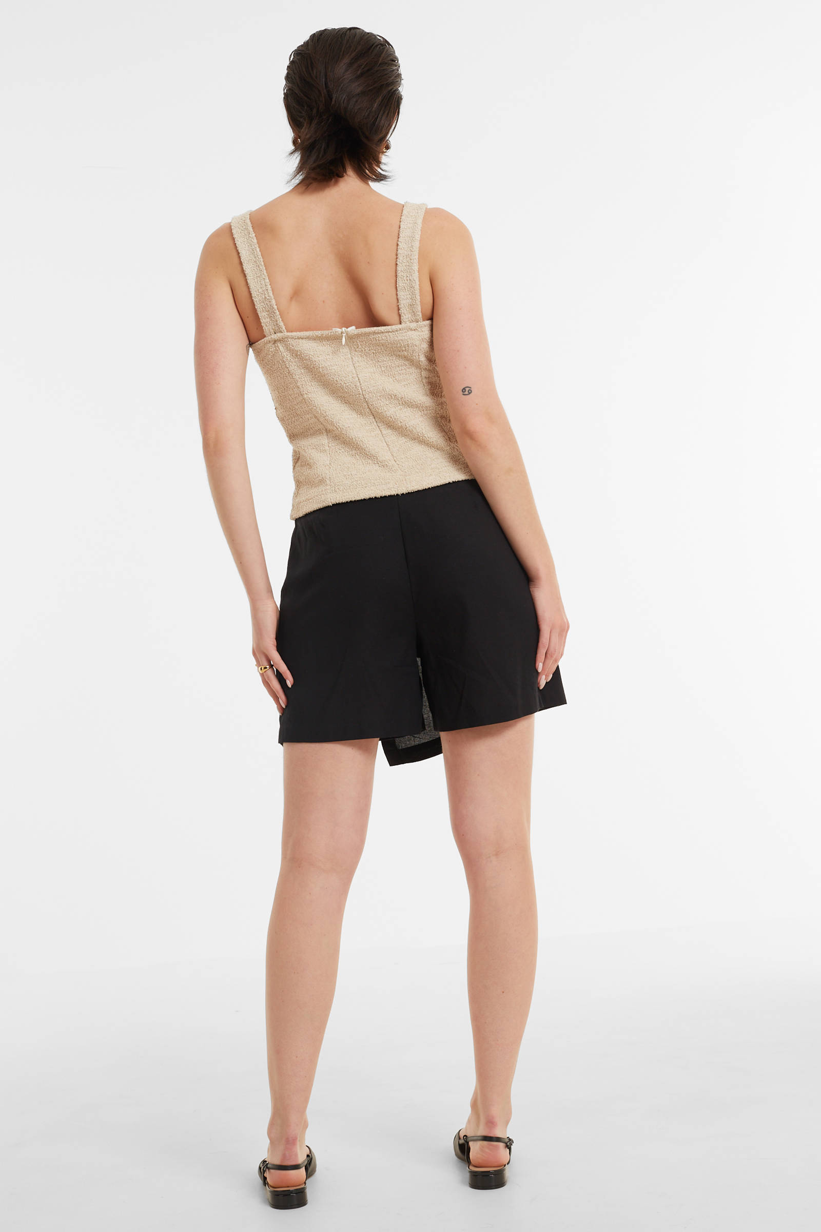 Ruby skort zwart