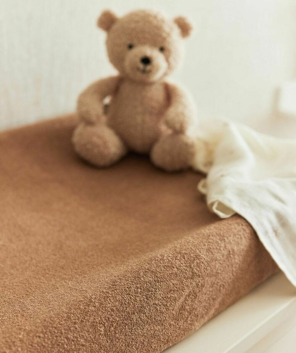 JOLLEINHOUSSE DE MATELAS À LANGER 50 X 70 CM MARRON