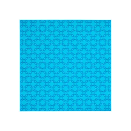 Open Bricks Baseplate 20x20 transparent blue 4