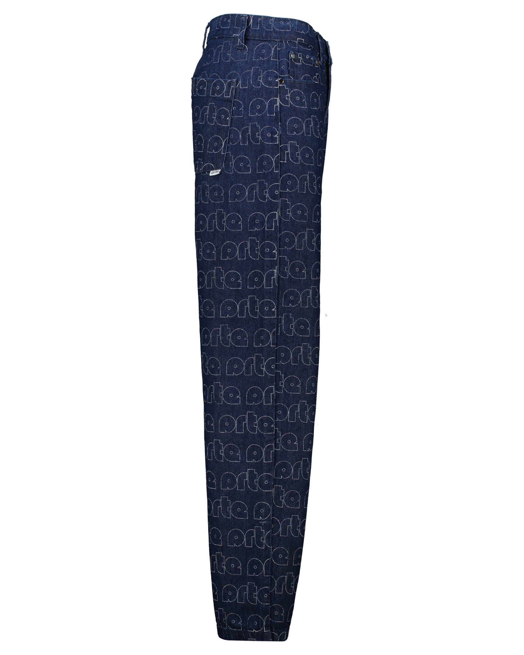Arte Antwerp| Herren Jeans ALLOVER LOGO COTTON TWILL PANTS