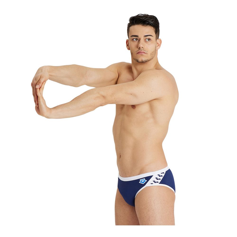 Arena ICONS - Slip de bain Homme navy/white
