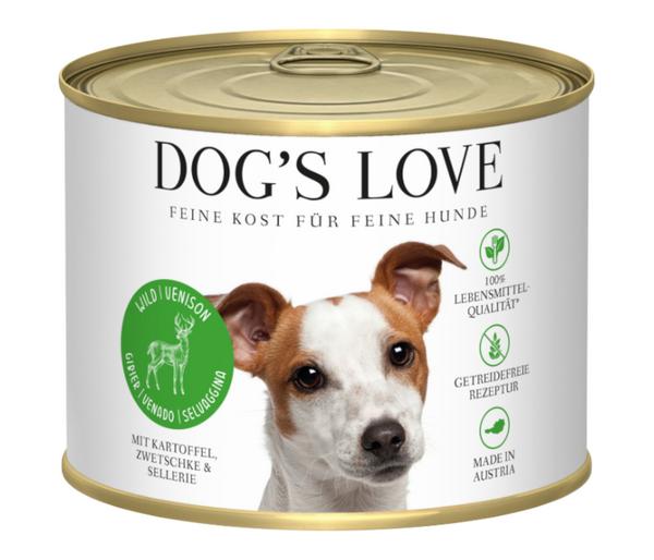 DOG'S LOVE Nassfutter für Hunde Adult, 6 x