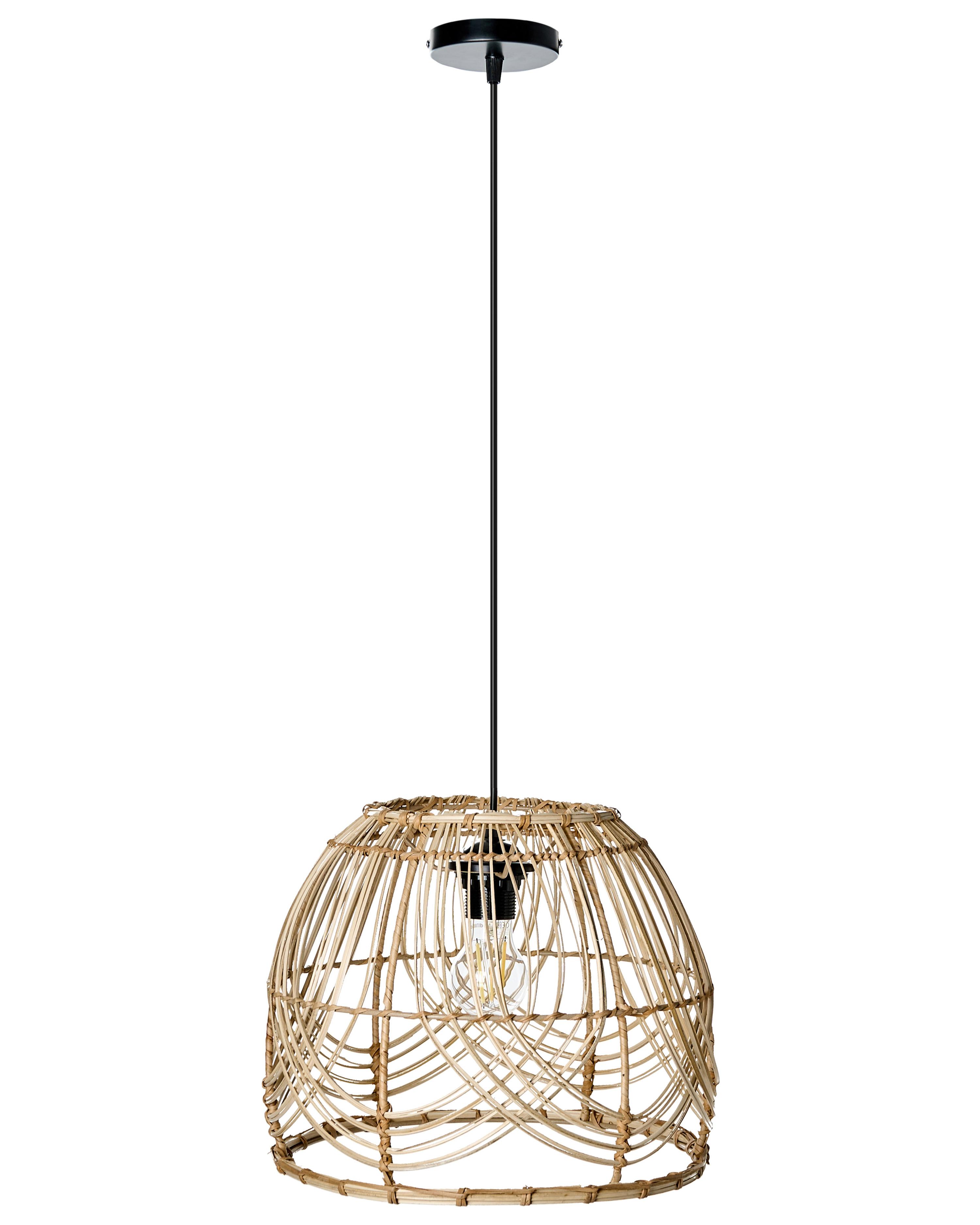 Hanglamp POSTRERO Rotan Natuurlijk
