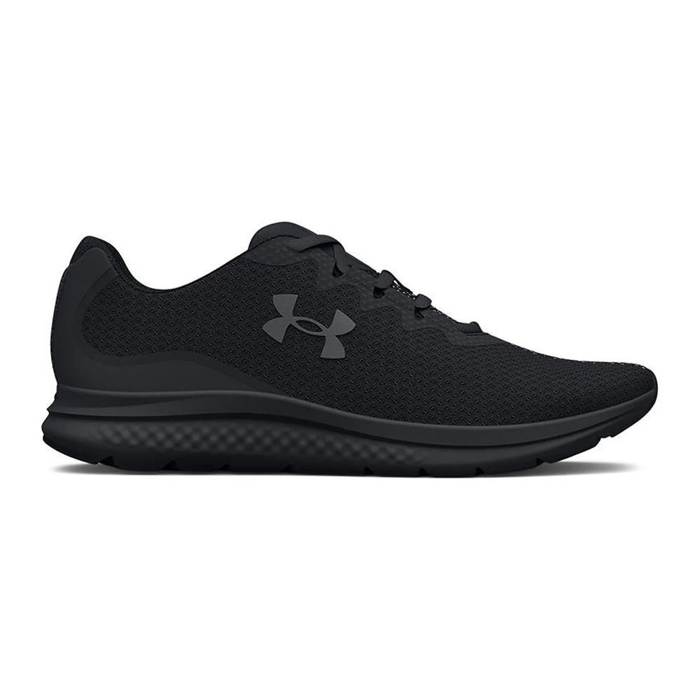 Under Armour UA CHARGED IMPULSE 3 - Chaussures running Homme black/black/black