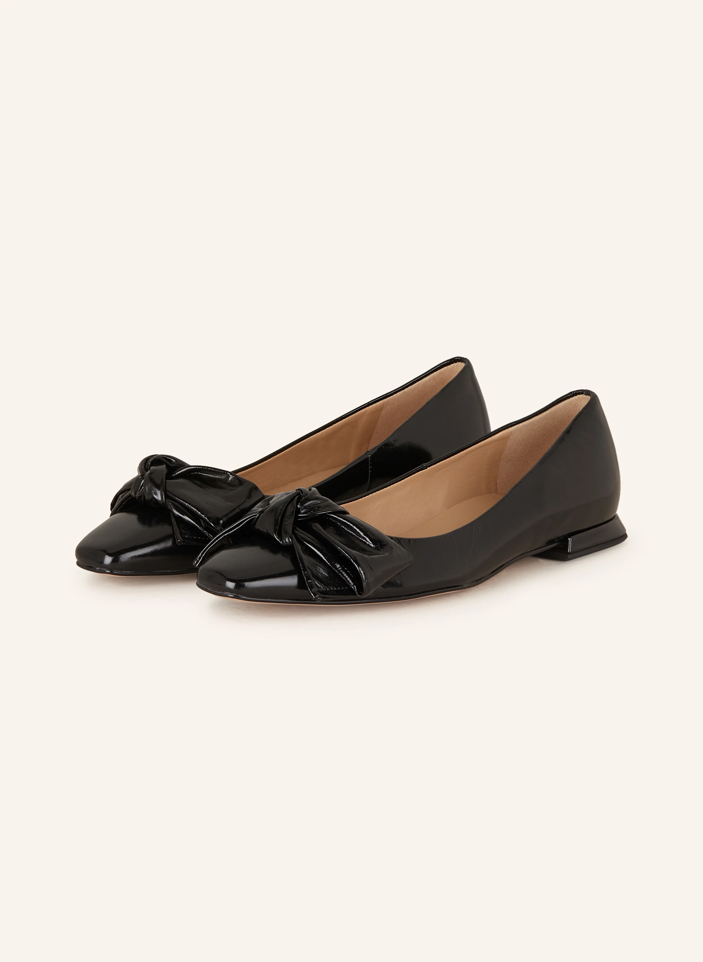 Högl Lackballerinas