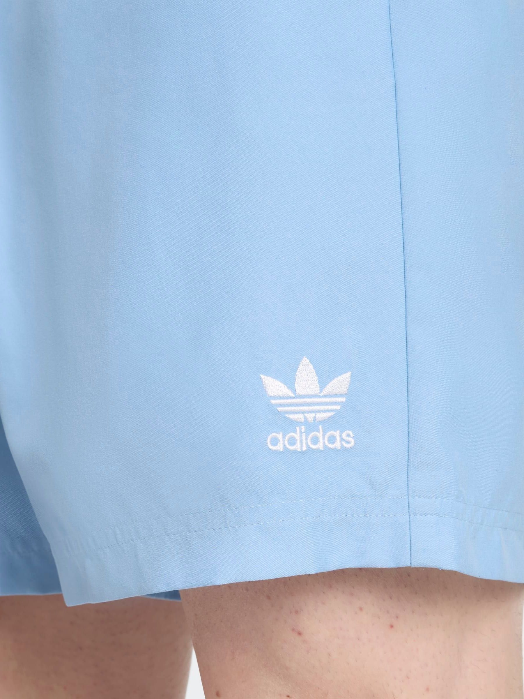 Blauw - adidas Adic 8 Inch zwembroek