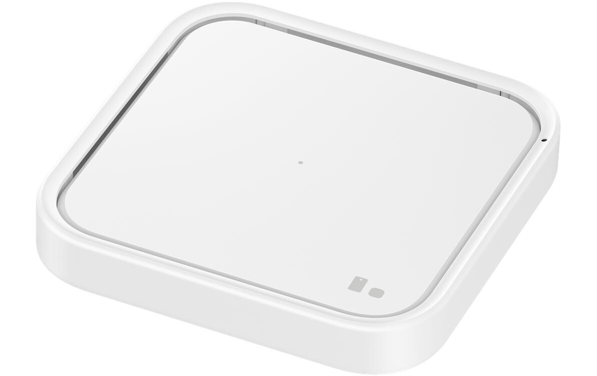 Wireless Charger Pad EP-P2400 WeissInduktives Ladepad für schnelles Laden von kompatiblen Smartphones