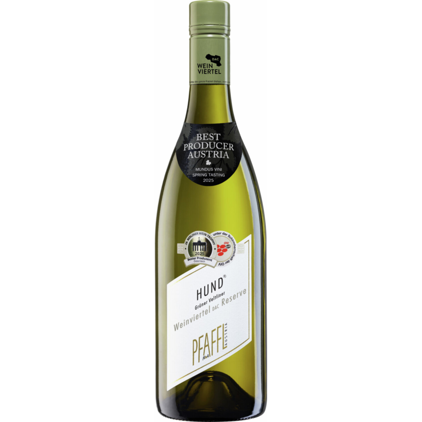 Weinviertel DAC Reserve Grüner Veltliner Hund Pfaffl -75cl