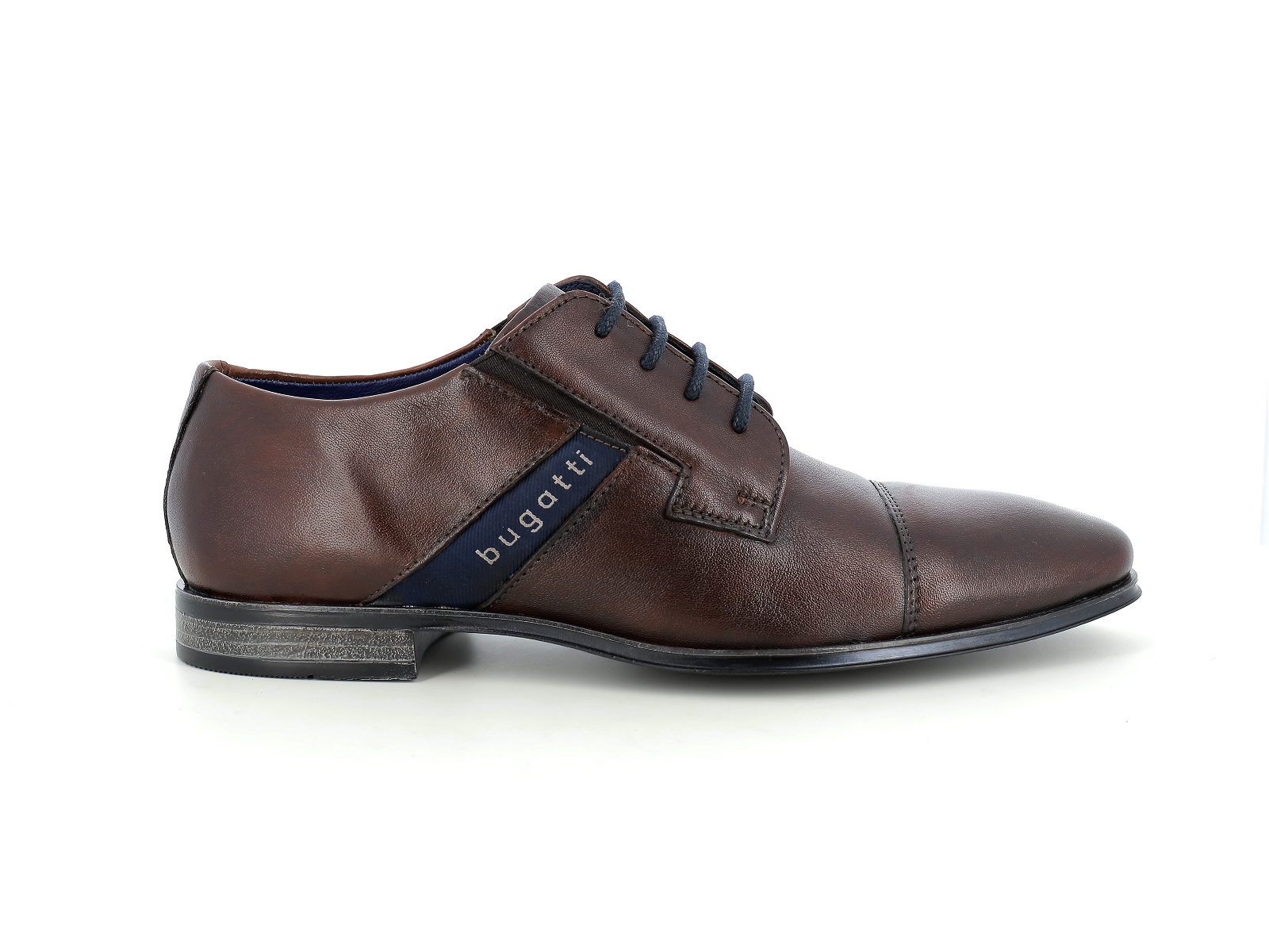 Bugatti-315 93106 4000 MORINO ECO Cuir Marron Foncé