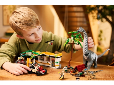 LEGO Raptor en Titanosaurus opsporingsmissie (76973)