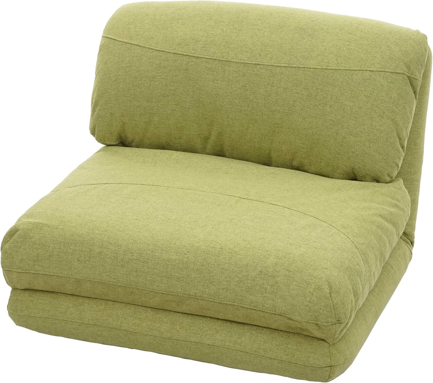 Mendler Schlafsessel HWC-E68, Schlafsofa Funktionssessel Klappsessel Relaxsessel, Stoff/Textil - grün