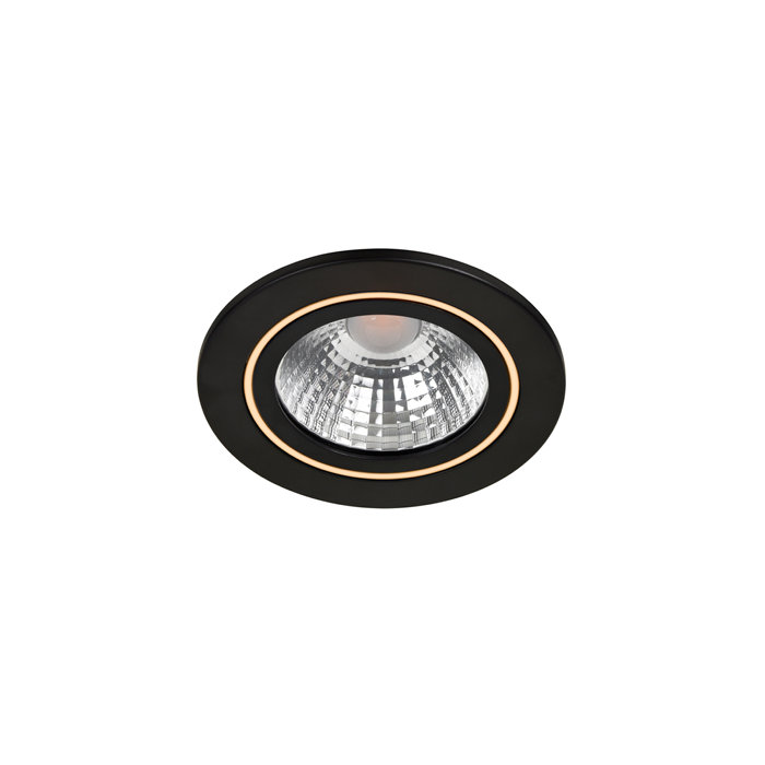 Nordlux Alec 6,1 W LED indbygningsspot sort