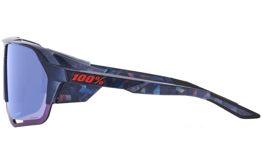 Sportbrille Norvik Black Holographic, Blue Mirror Lens<br>Sportliche Sonnenbrillen