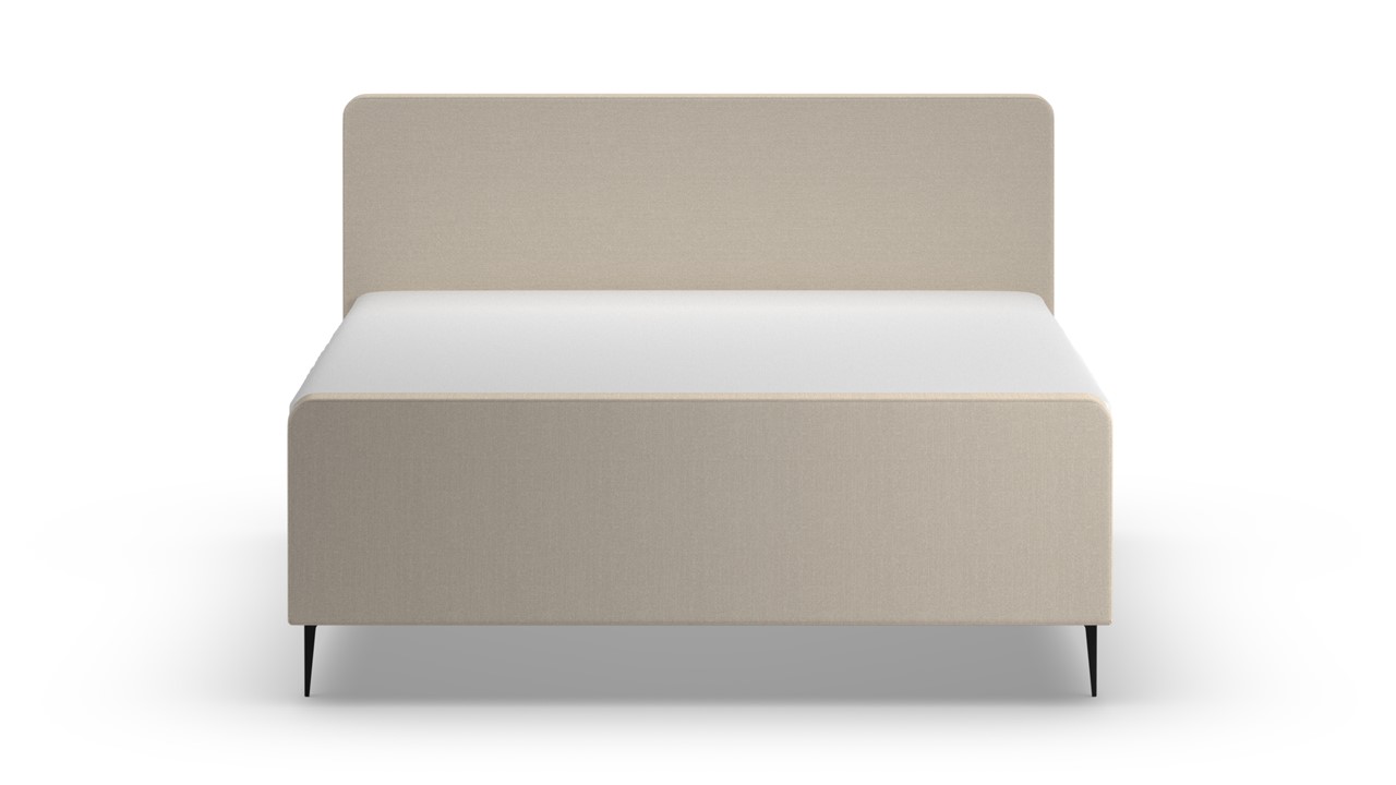 Elektrische boxspring Glade - Natural linen beige