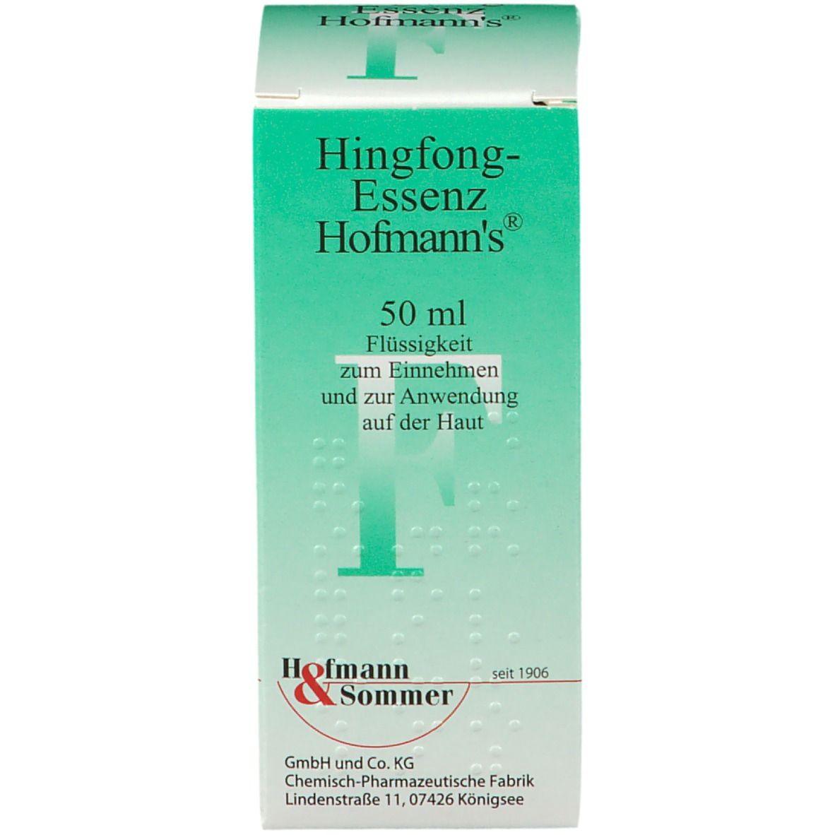 Hingfong Essenz Hofmanns