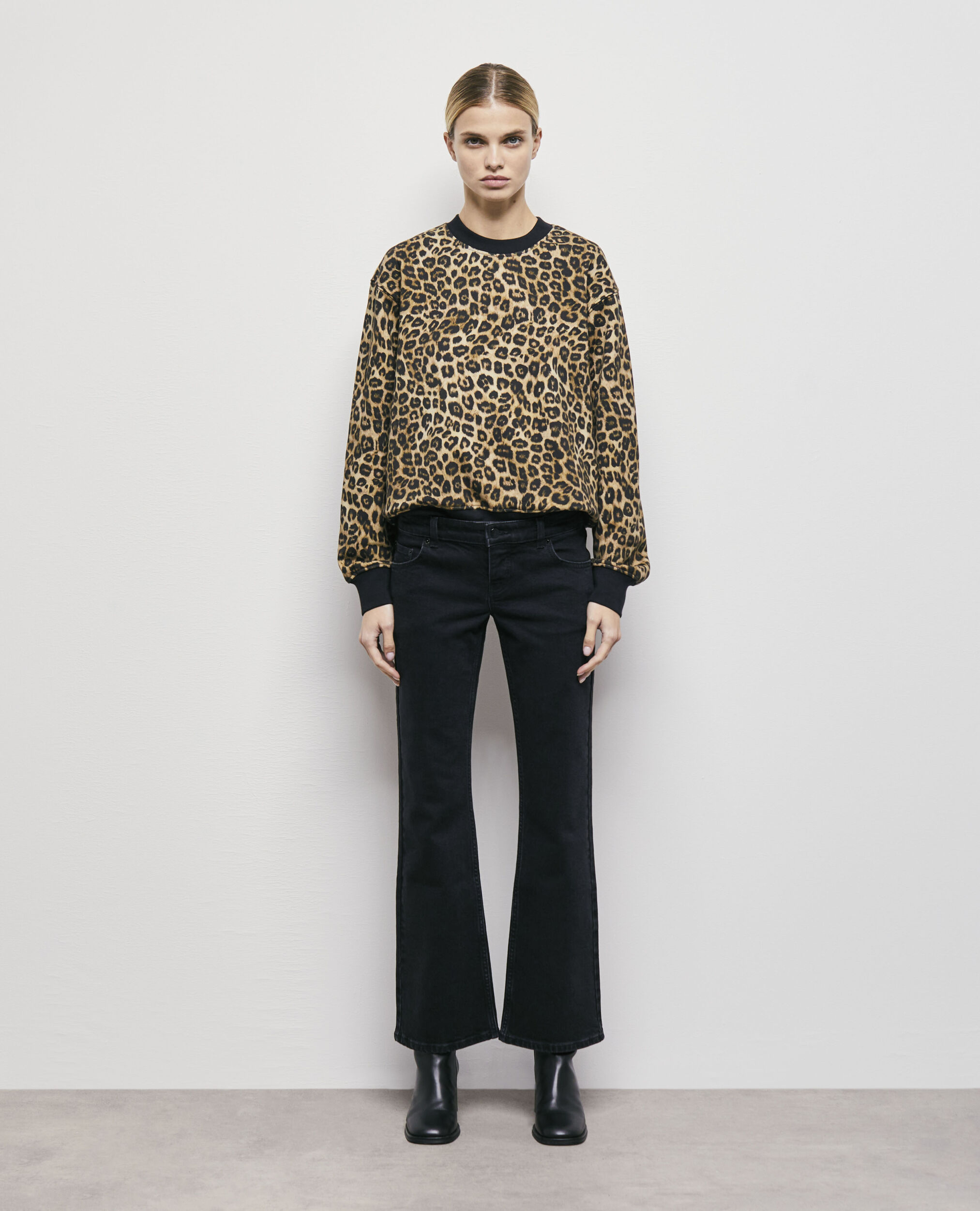 Jean bootcut noir