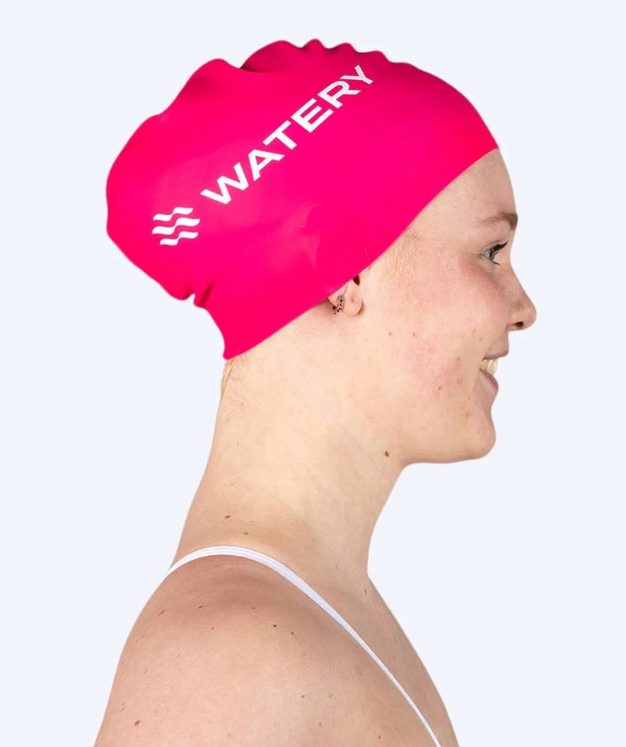 Watery badehætte (fra 10 år) - Signature - Pink
