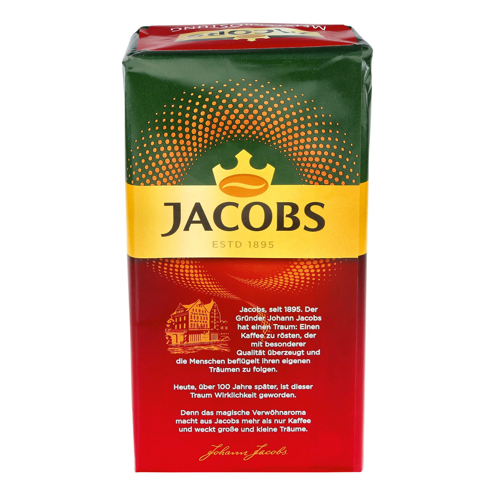Jacobs Kaffee Meisterröstung 500 g, 12er Pack