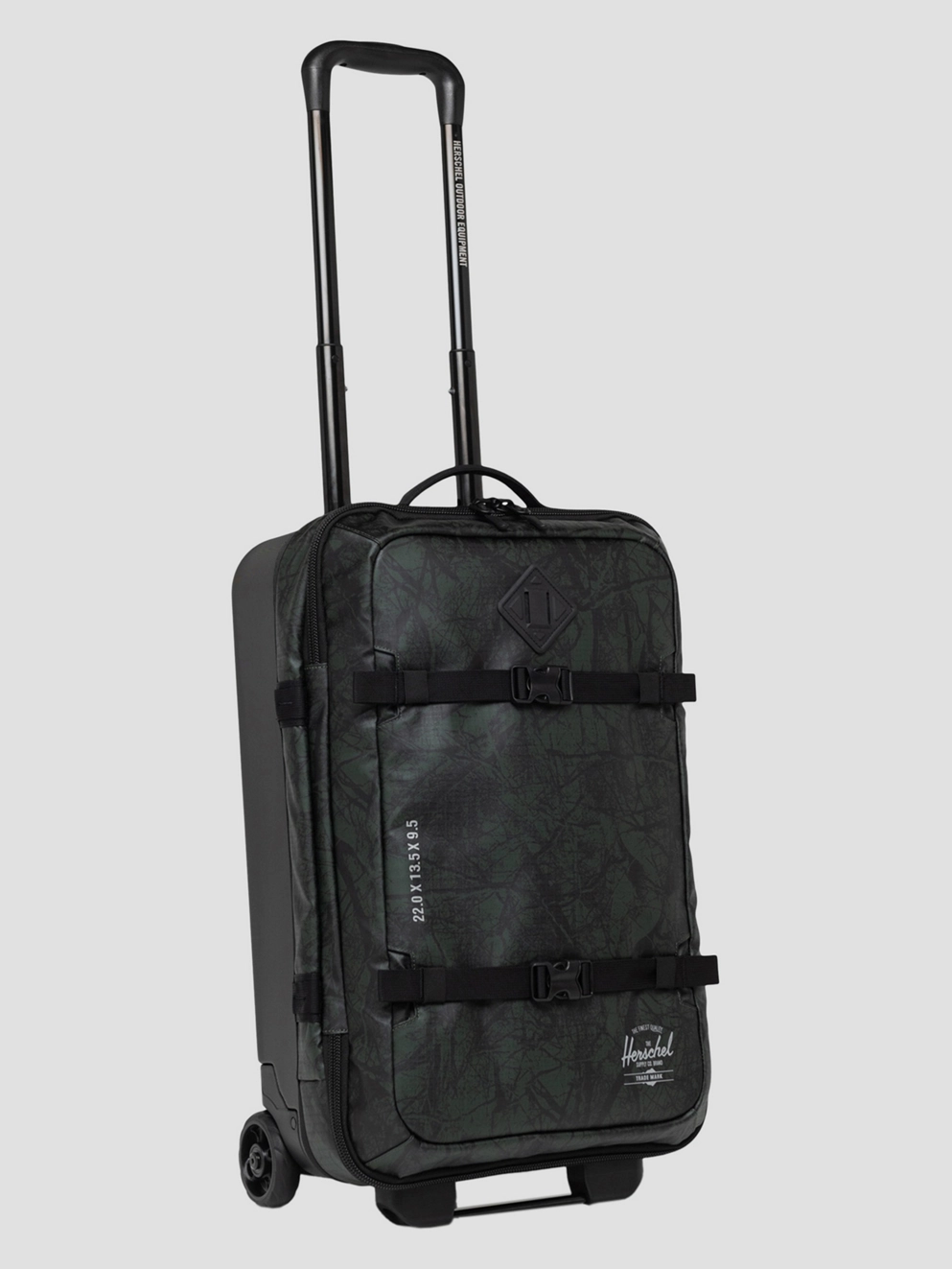 Herschel All Season Hybrid Roller Travel Bag pineneedle eq camo