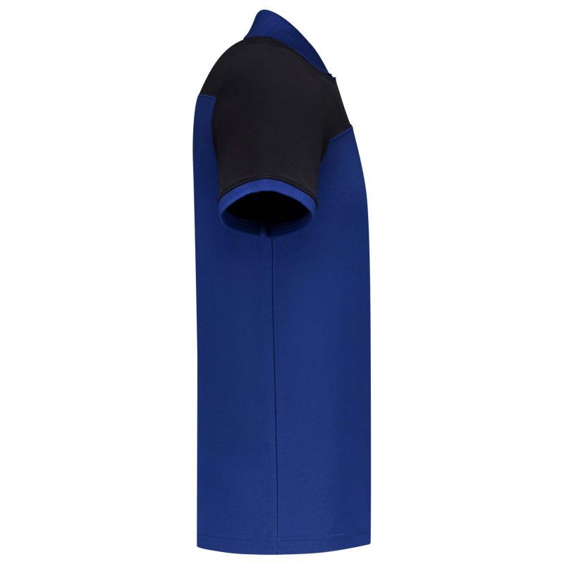 Tricorp Bicolor Naden  - Poloshirt - Kobalt Donkerblauw - 3XL