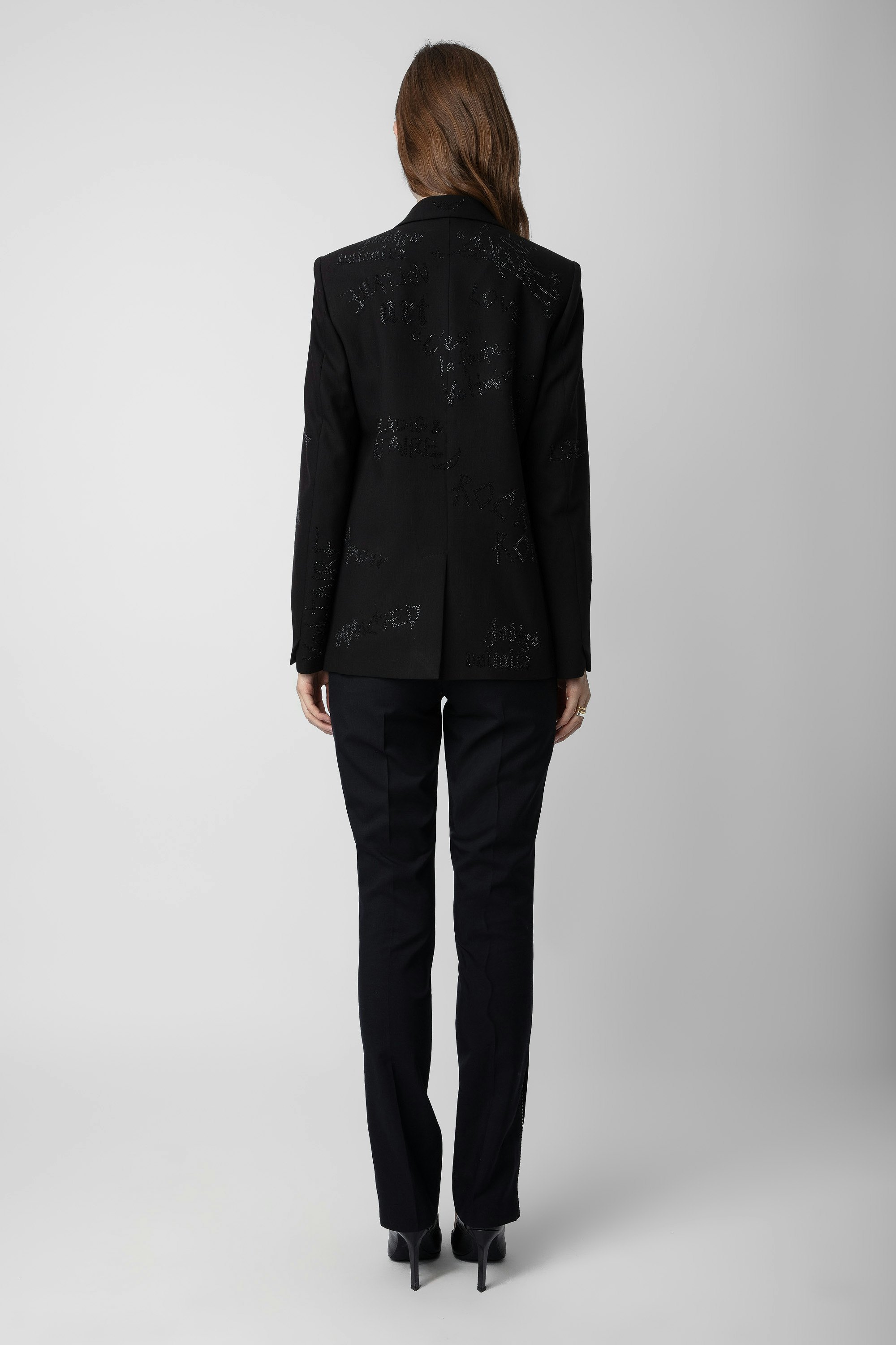 Blazer Vanille Strass
